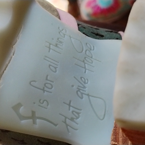 John Fluevogs 8.5 heels green and pink - Picture 8 of 8